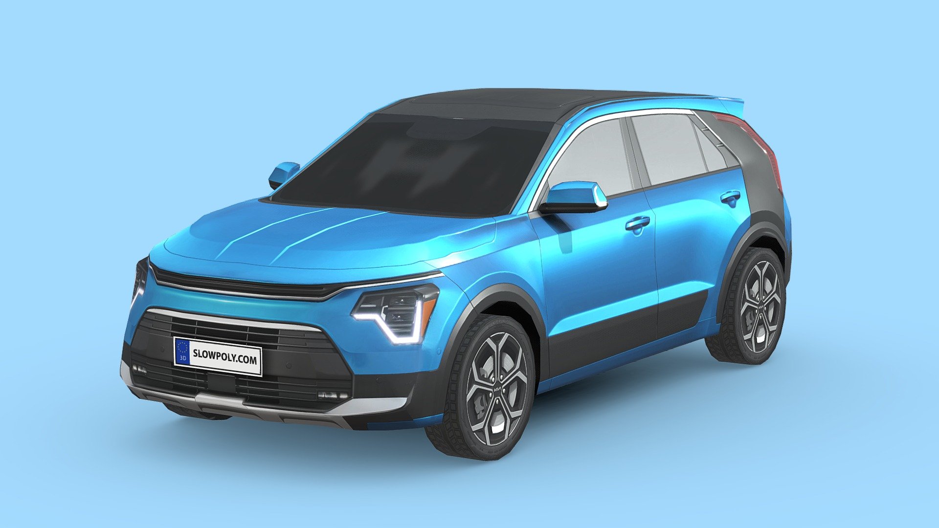 Kia Niro 2023 3d model