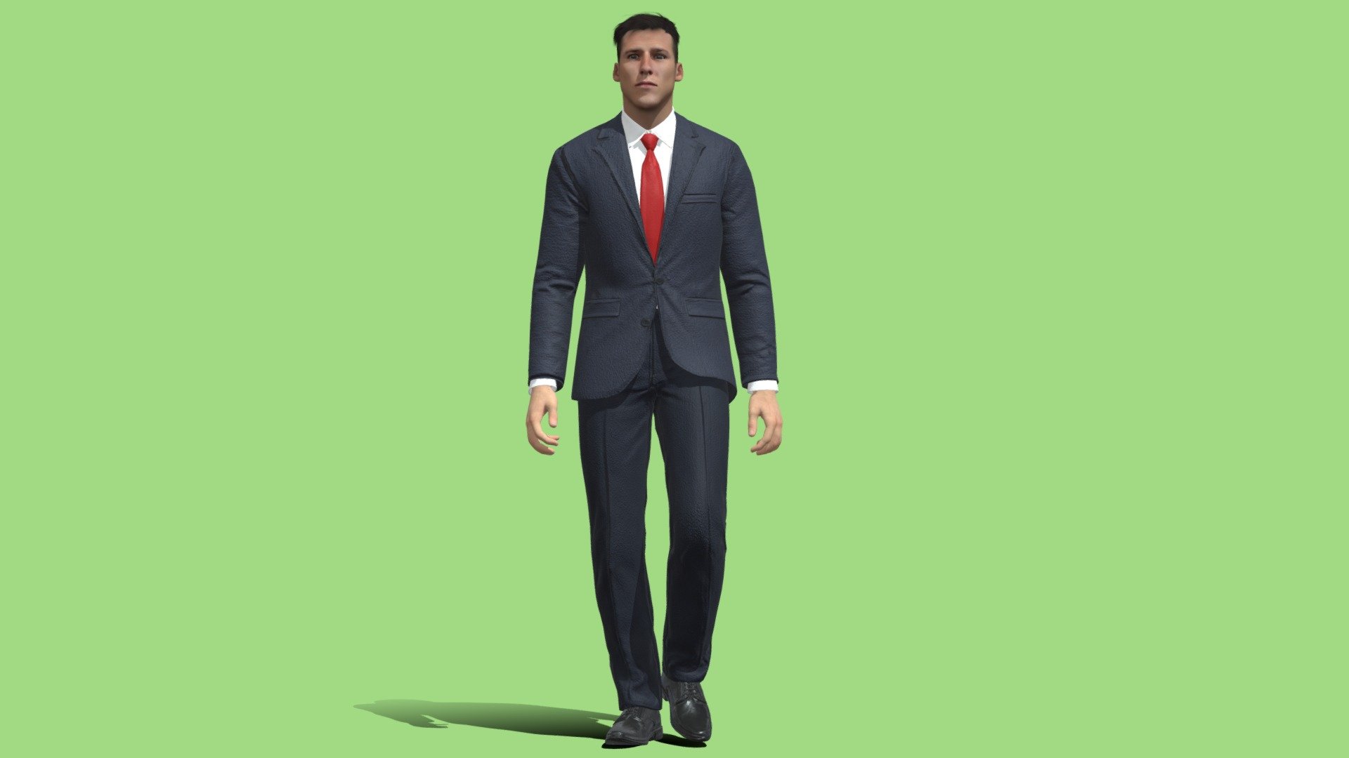 Business Man 3d model