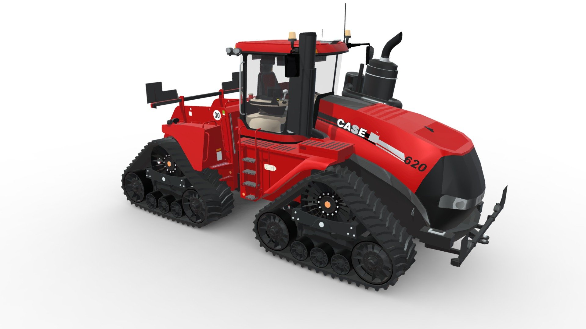 3d Model agricultural tractor 3d model