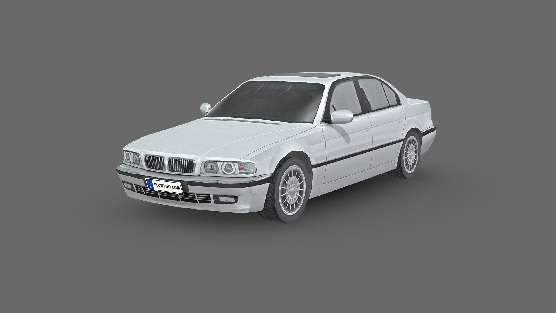 BMW 7 Series 1999 3d model