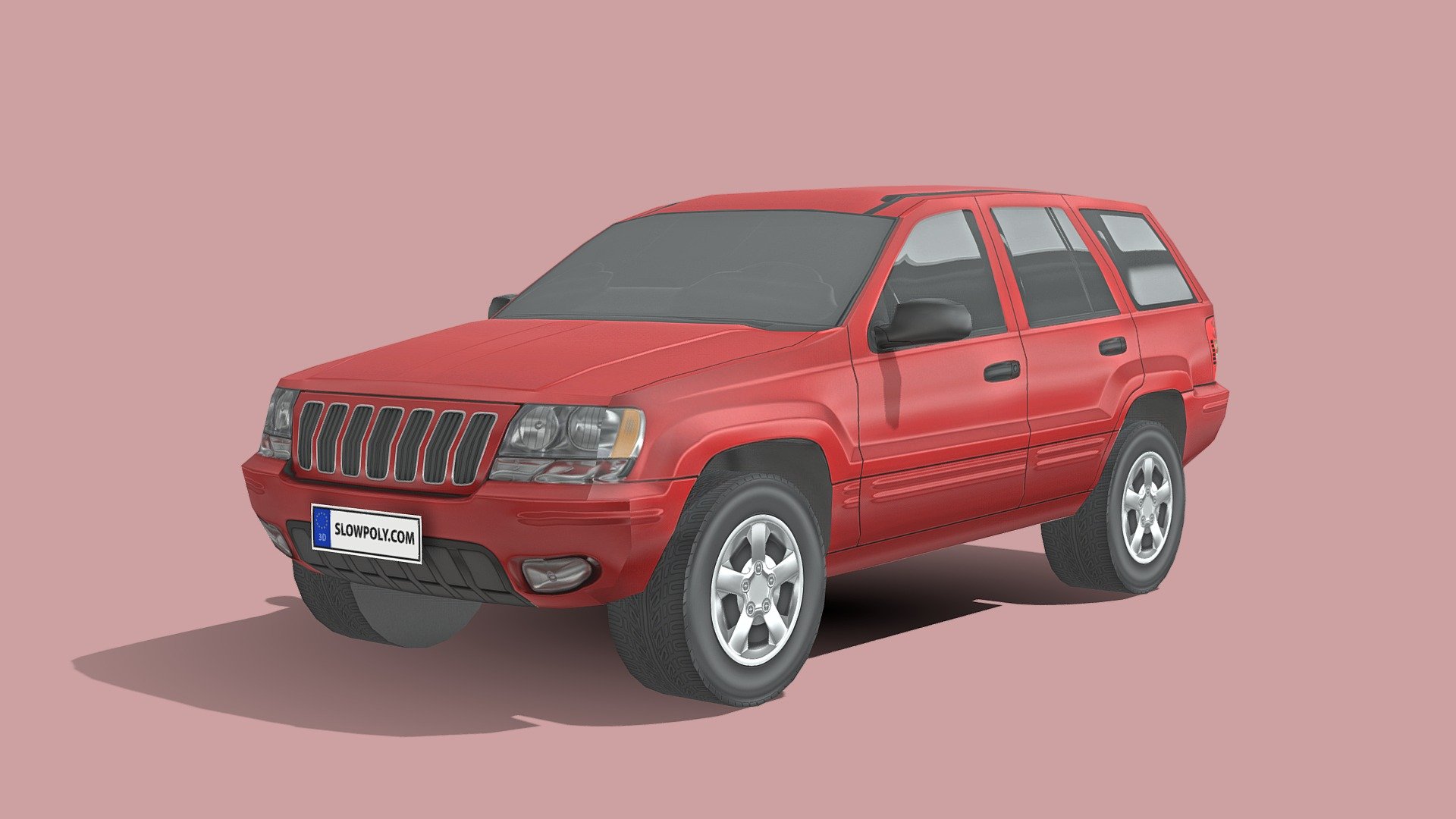 Jeep Grand Wagoneer 1999 3d model