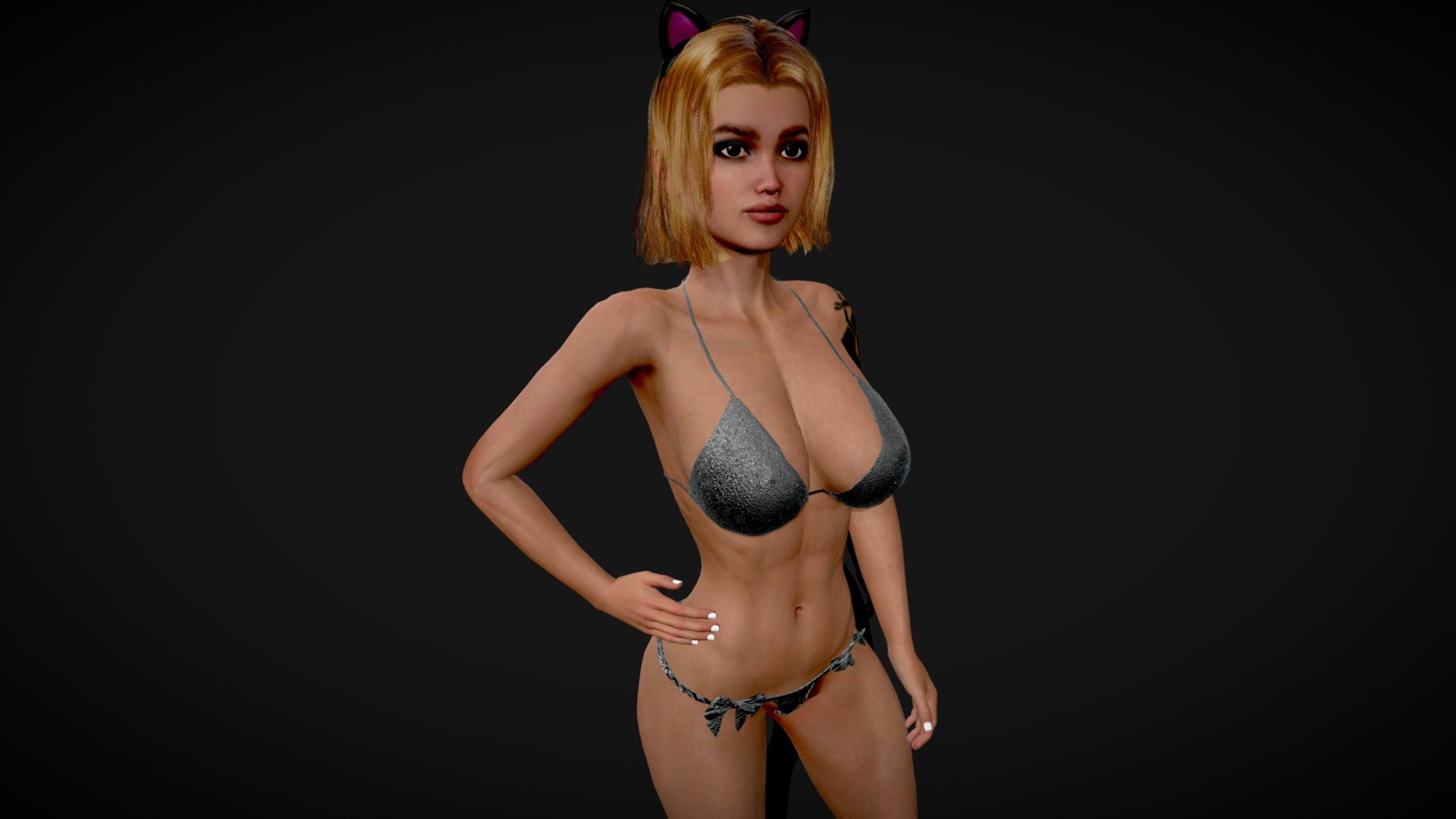 Girl 3 3d model