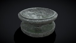 Medieval Stone Bird Bath