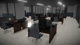 Police Station Interior Office