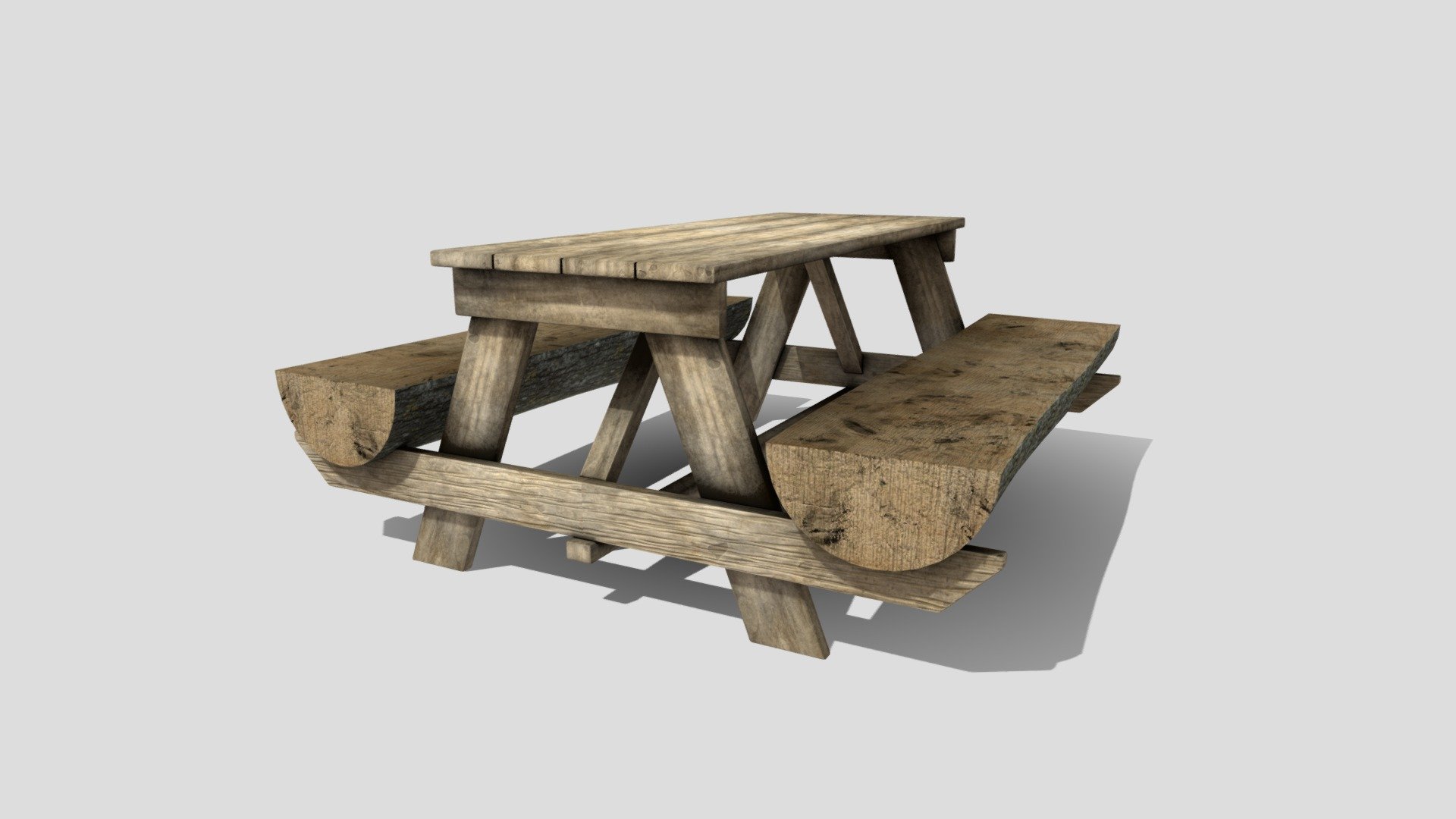 outdoor table_01 3d model