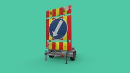 Trailer Traffic Sign