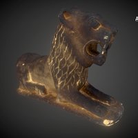 Lion figurine of Hittite imitation, Turkey