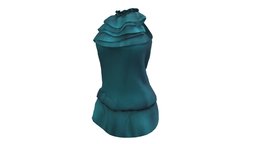 Female Frill Top Mini Dress