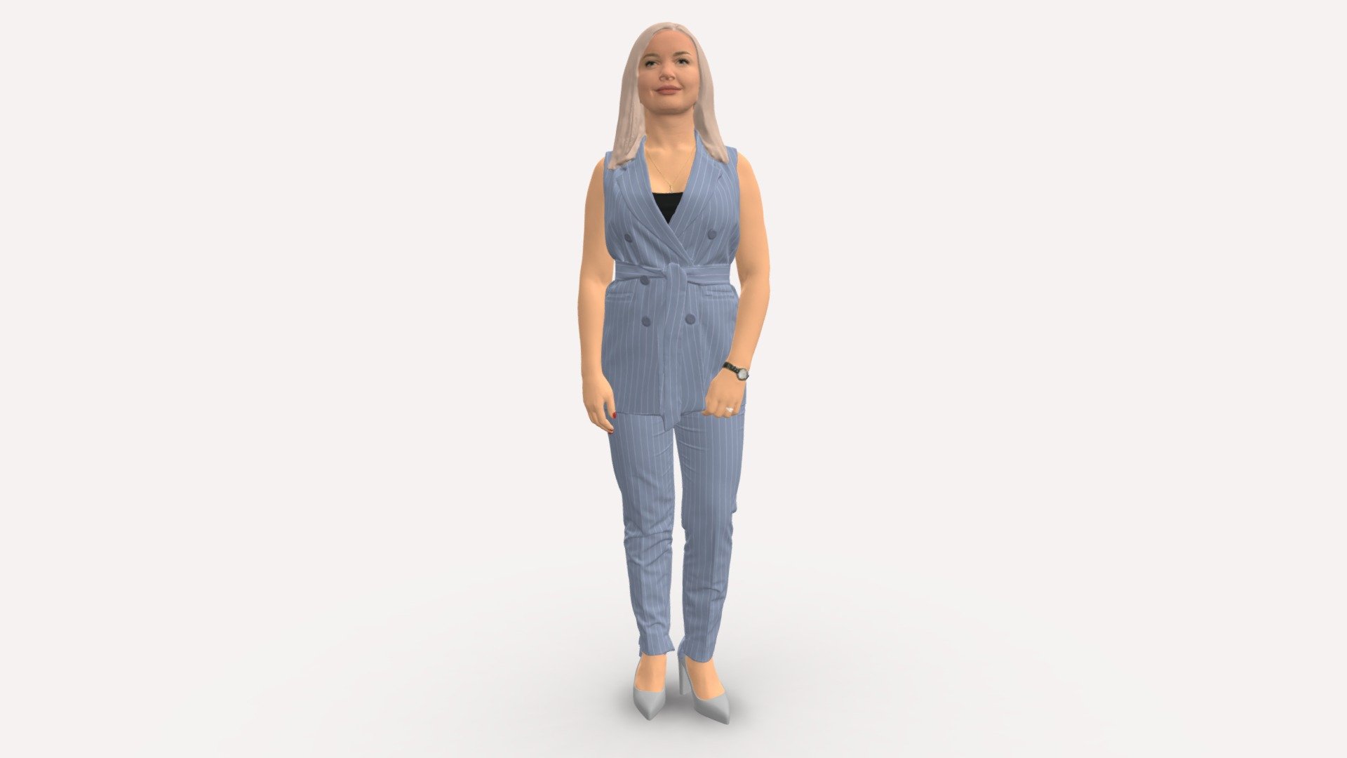 Business Lady 1112 3d model