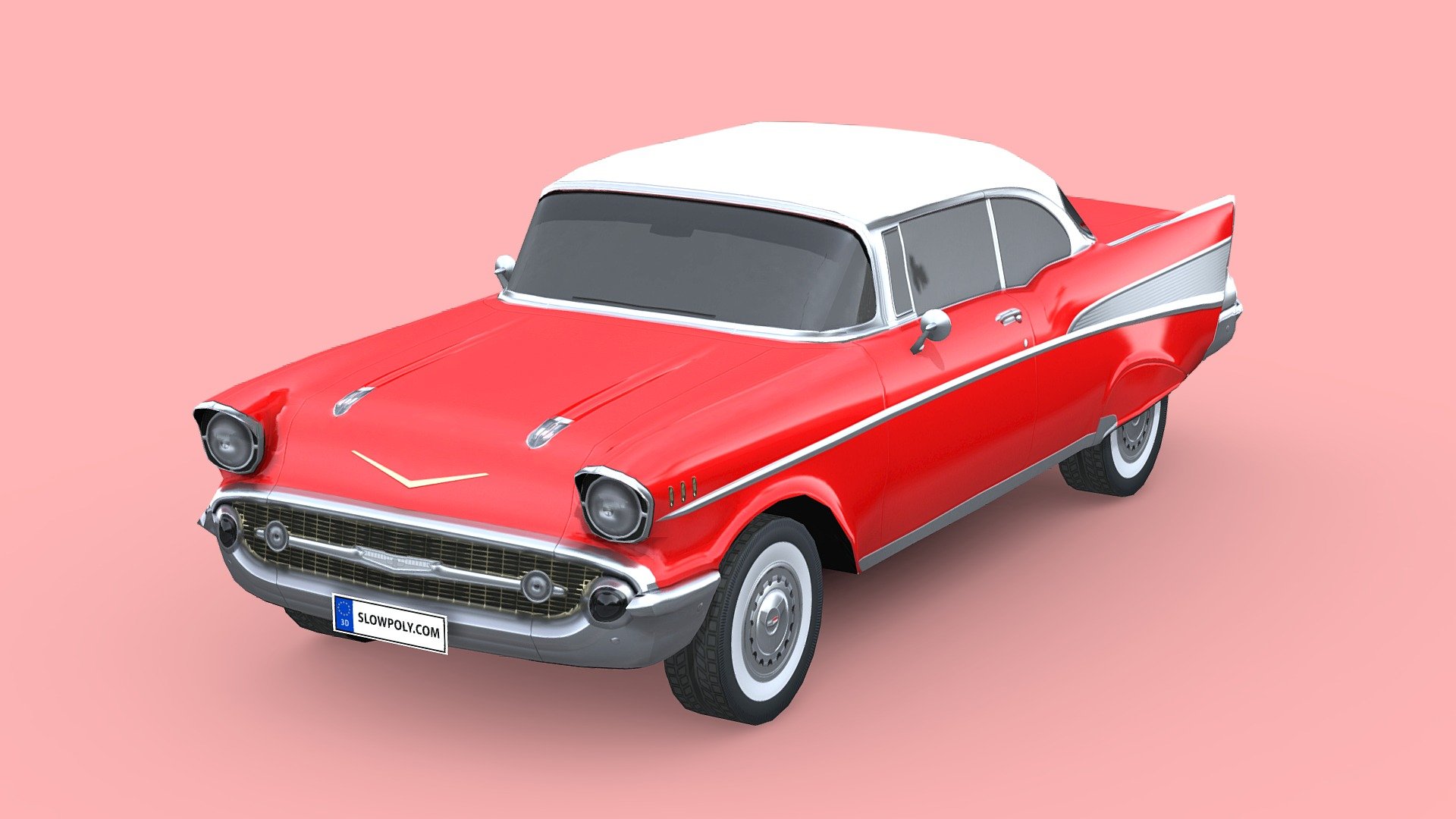 Chevrolet Bel Air 1957 3d model