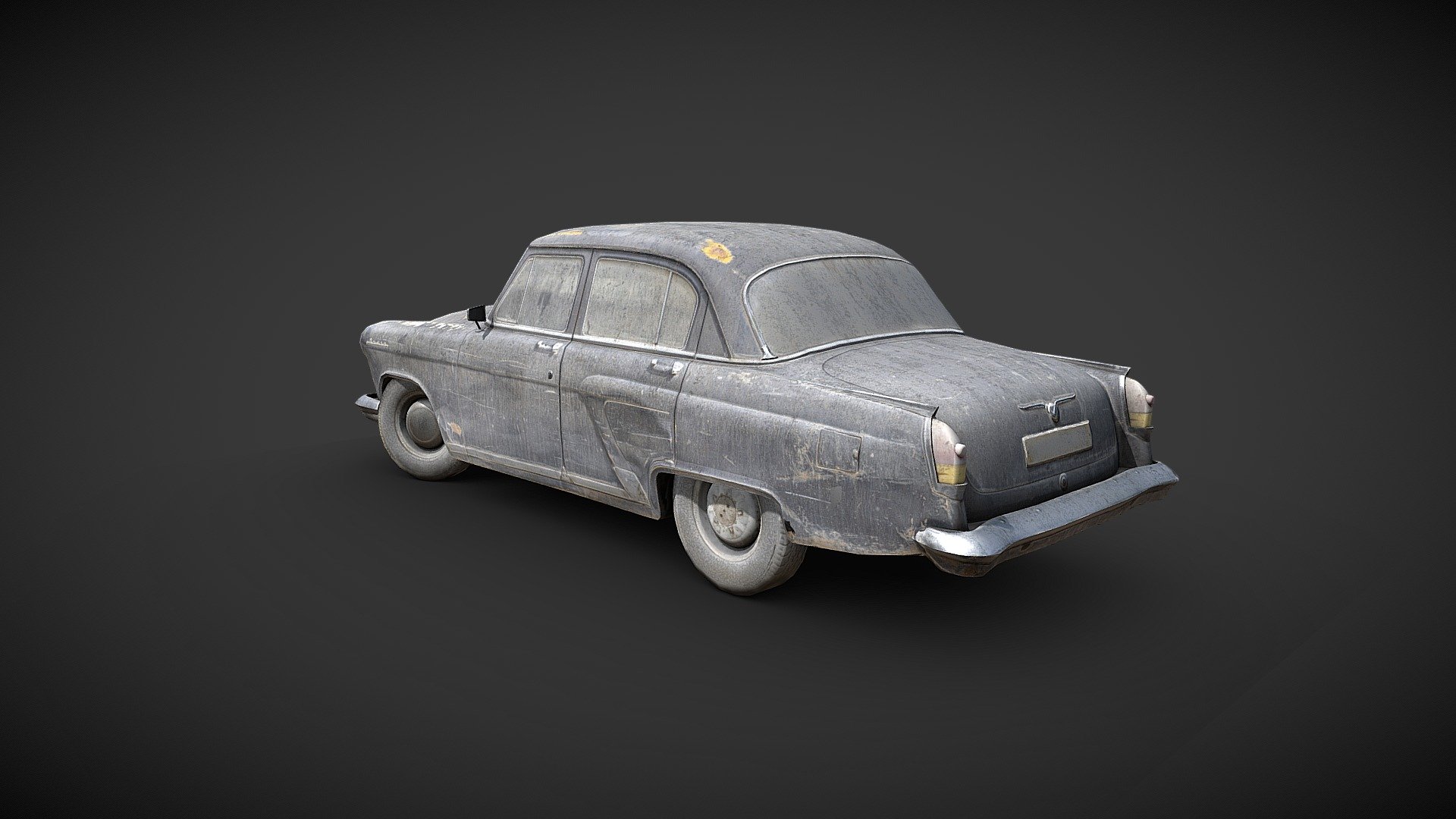 GAZ-21 3d model