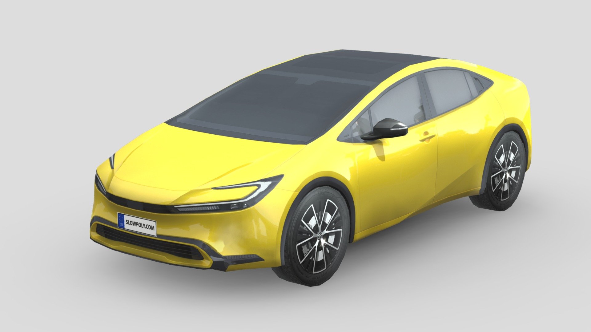 Toyota Prius 2023 3d model