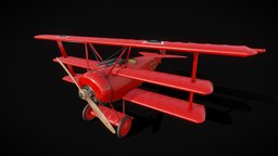 Red Baron Triplane