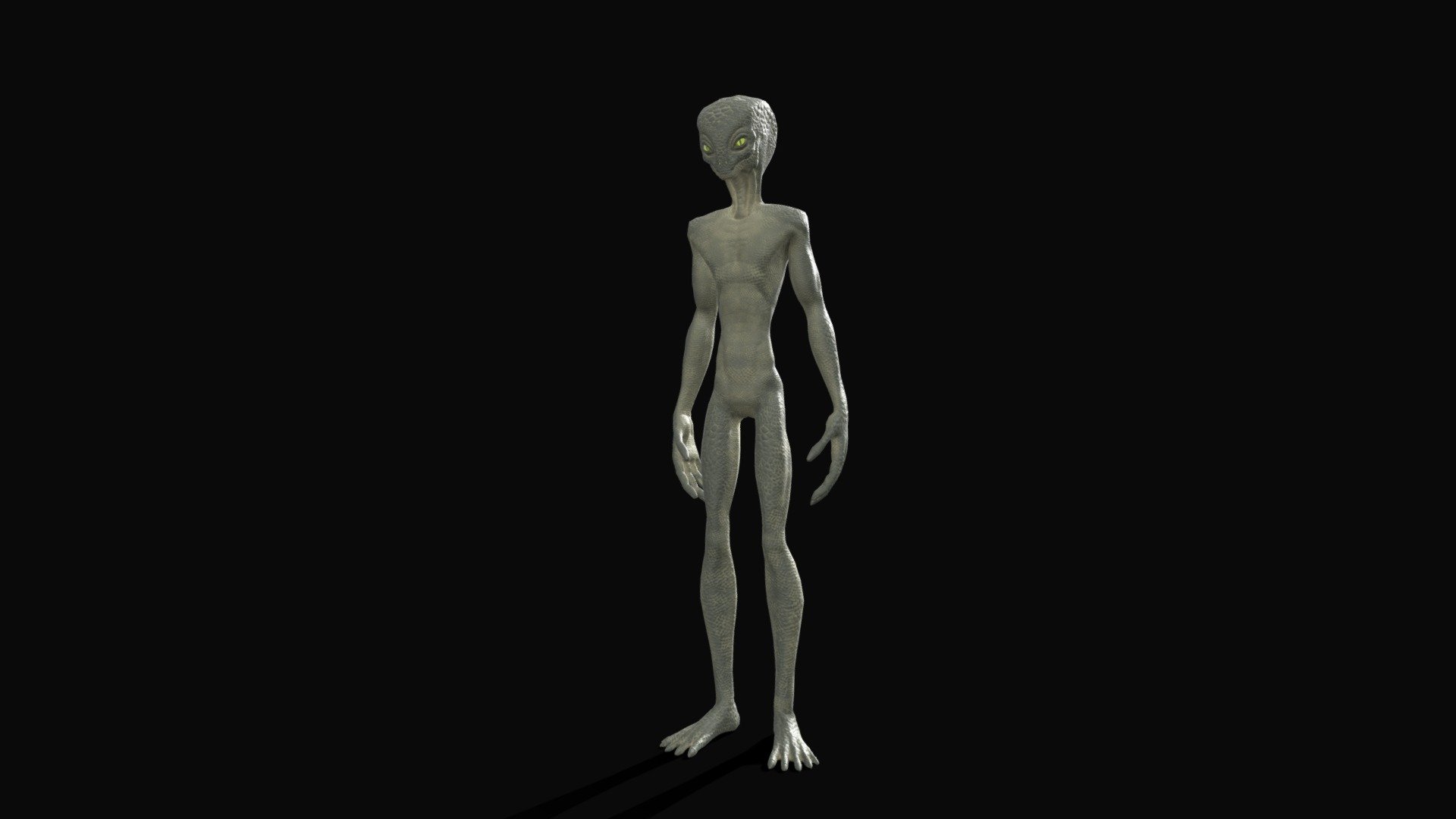 Reptilian 3d model