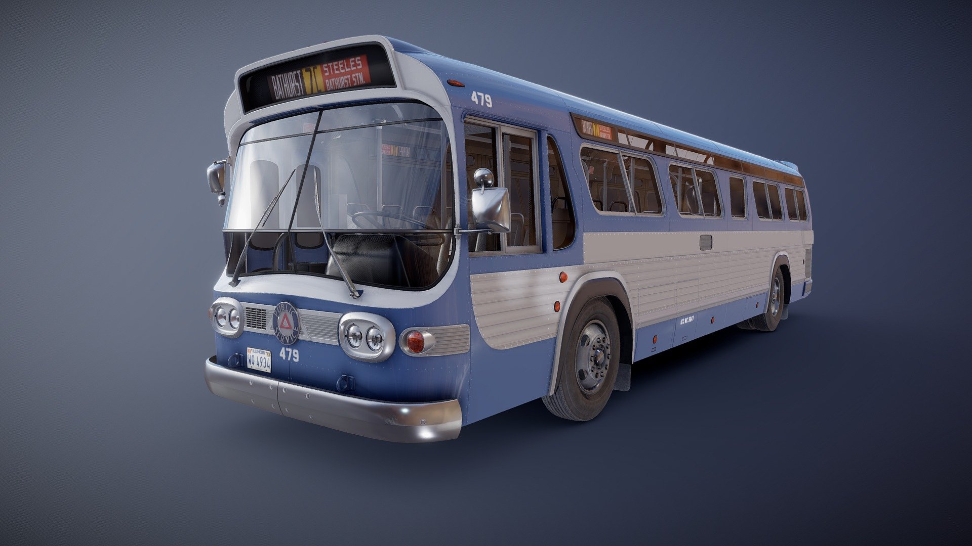 City Bus 3d model