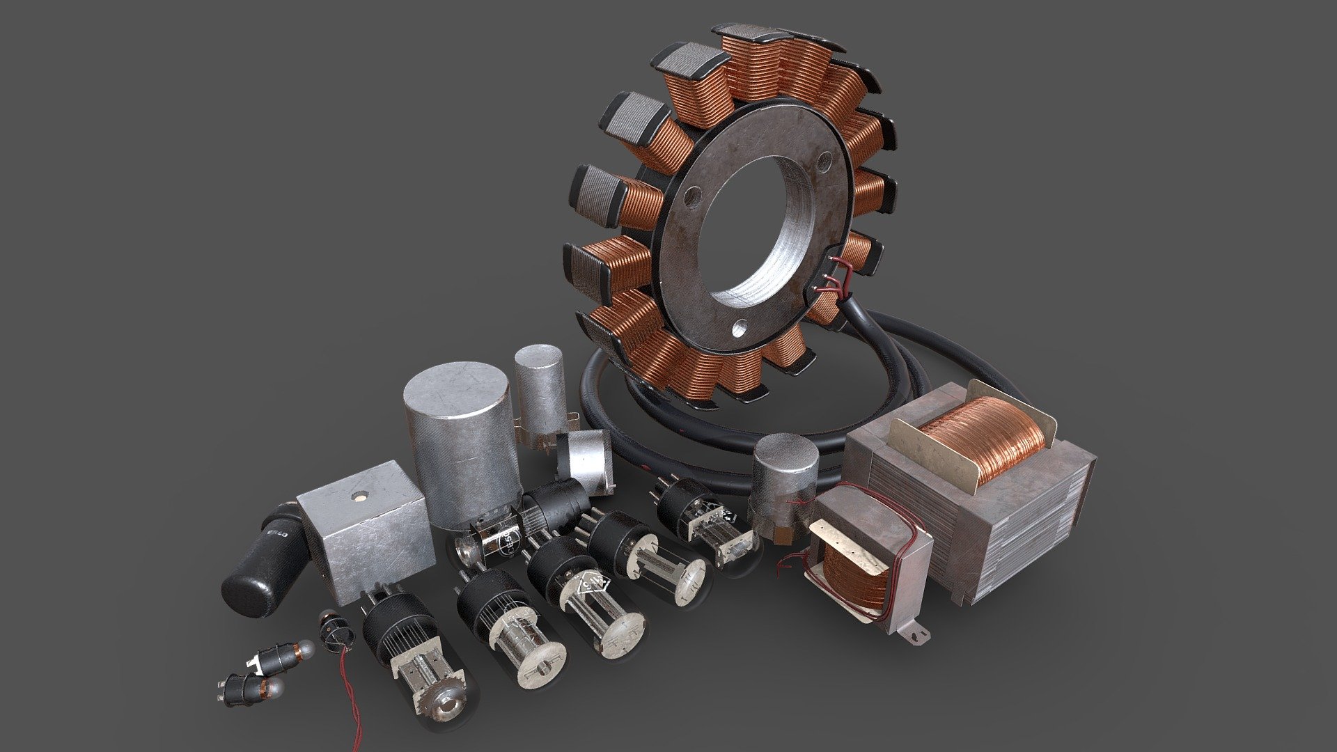 Electronics component Vol.1 3d model