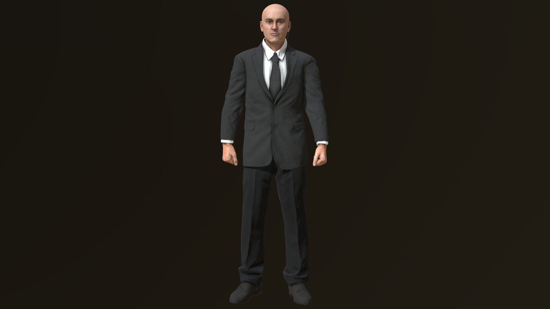 Agent PBR Game Ready 3d model