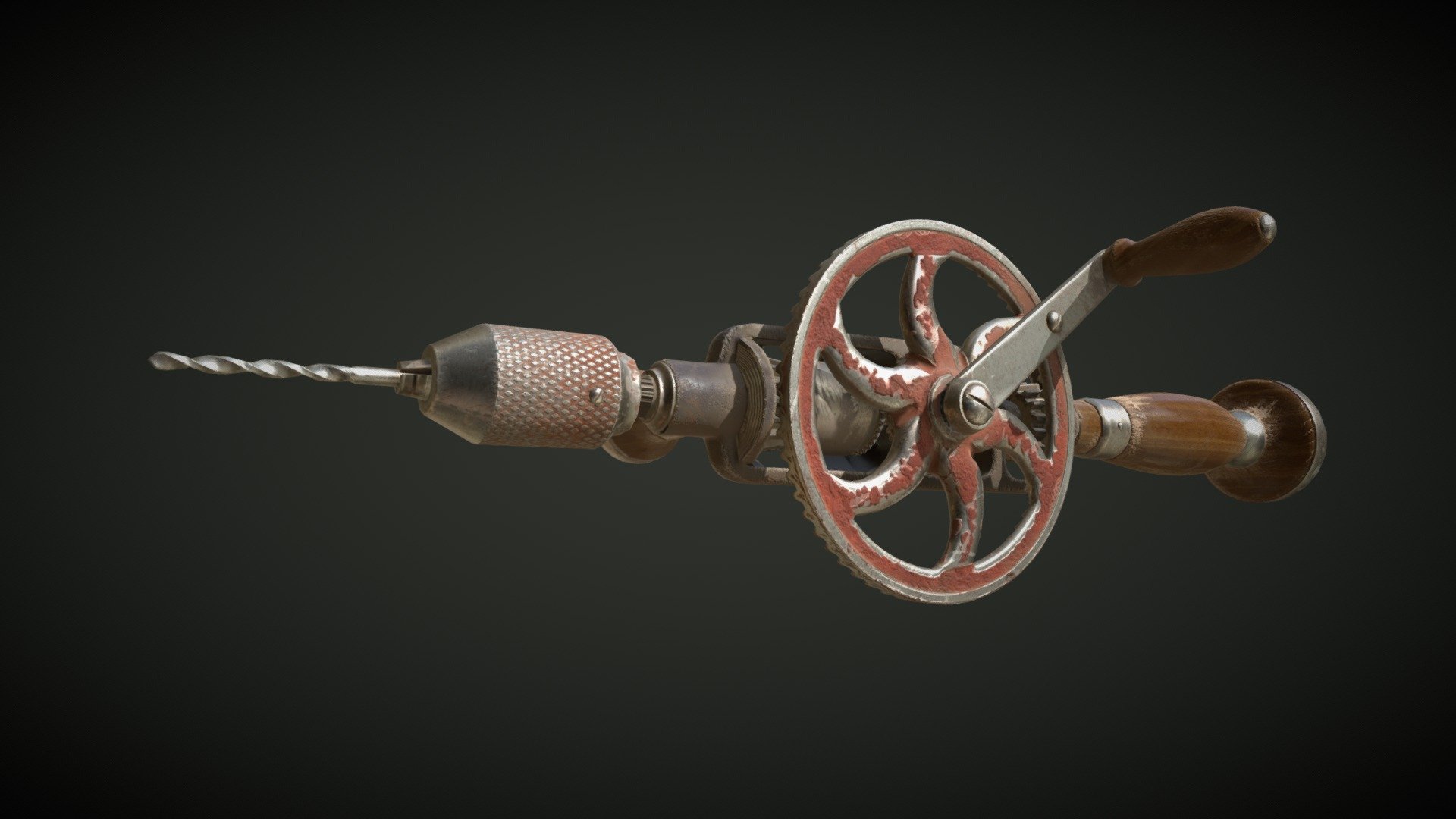 Drill texturing assignment WIP 3d model