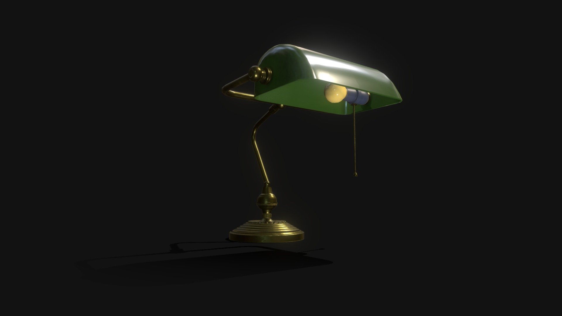 Desk Lamp 3d model