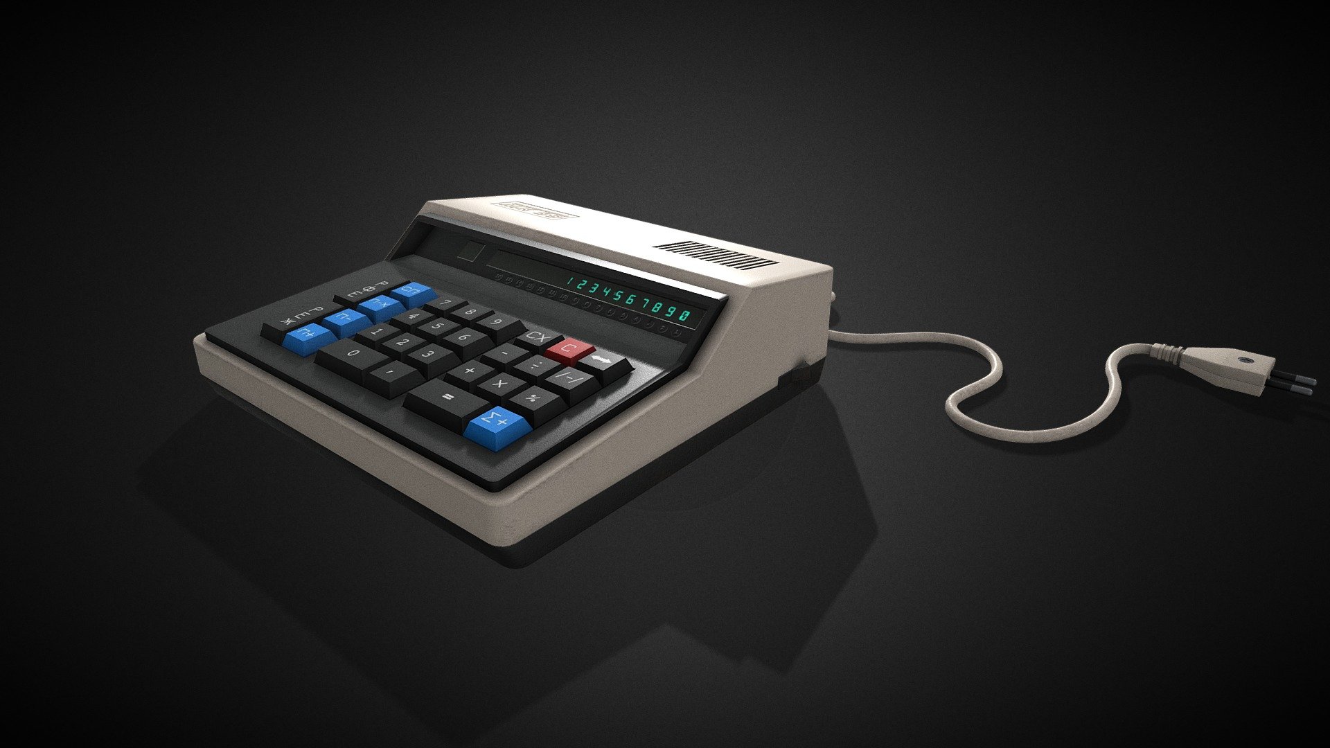 Calculator MK 59 3d model