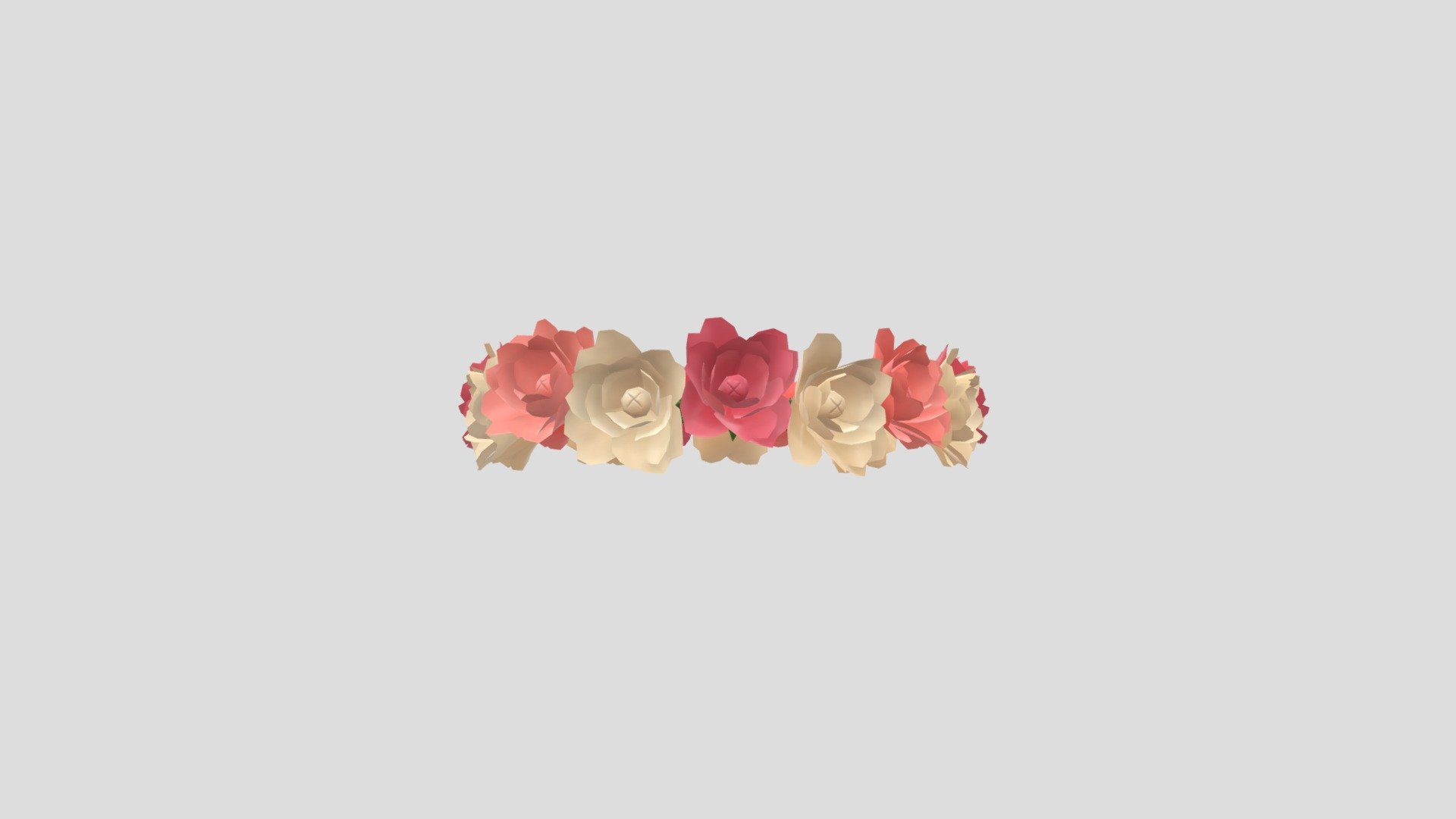 Flower Crown 3d model