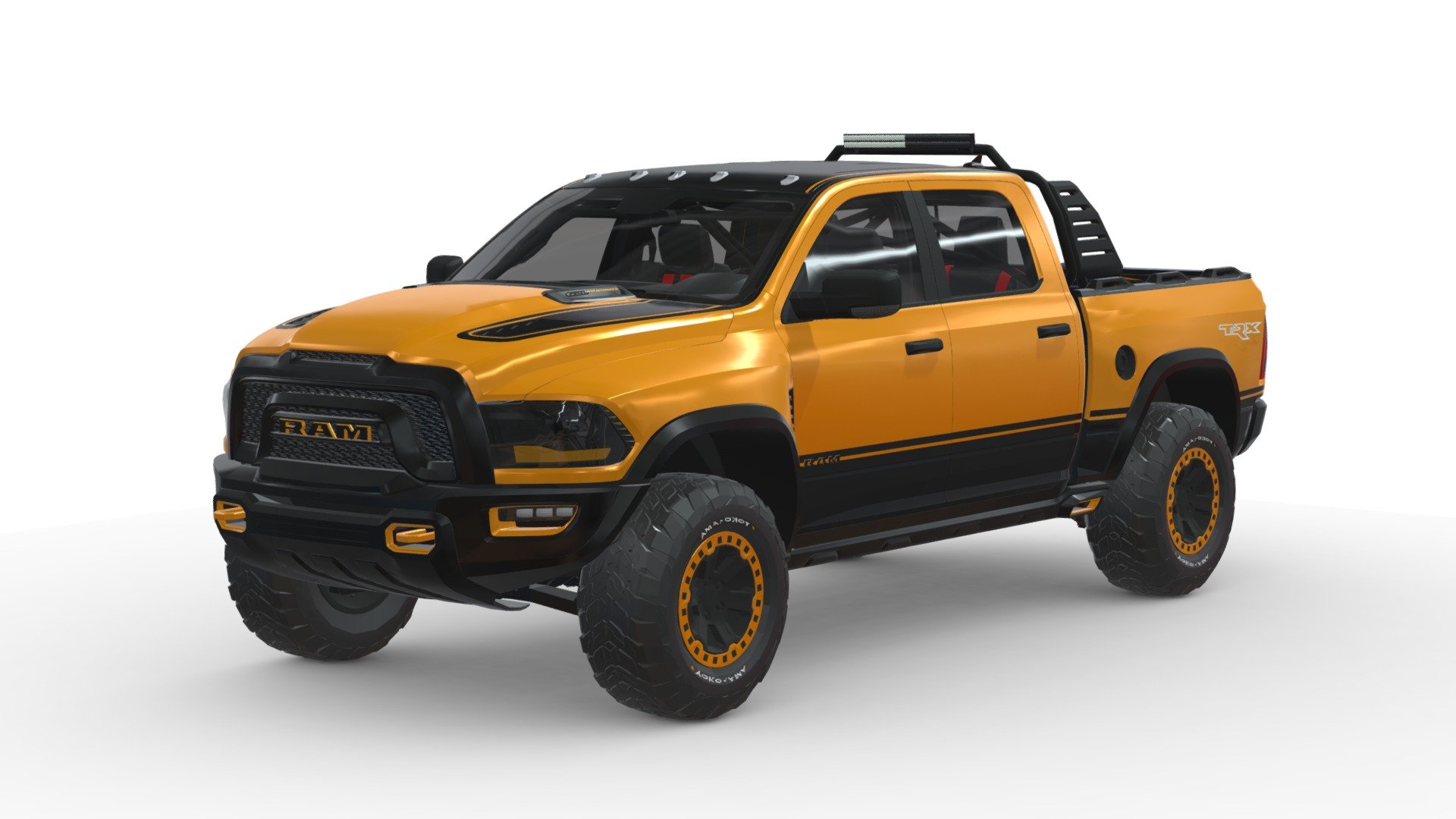 3d Model Dodge RAM TRX 3d model