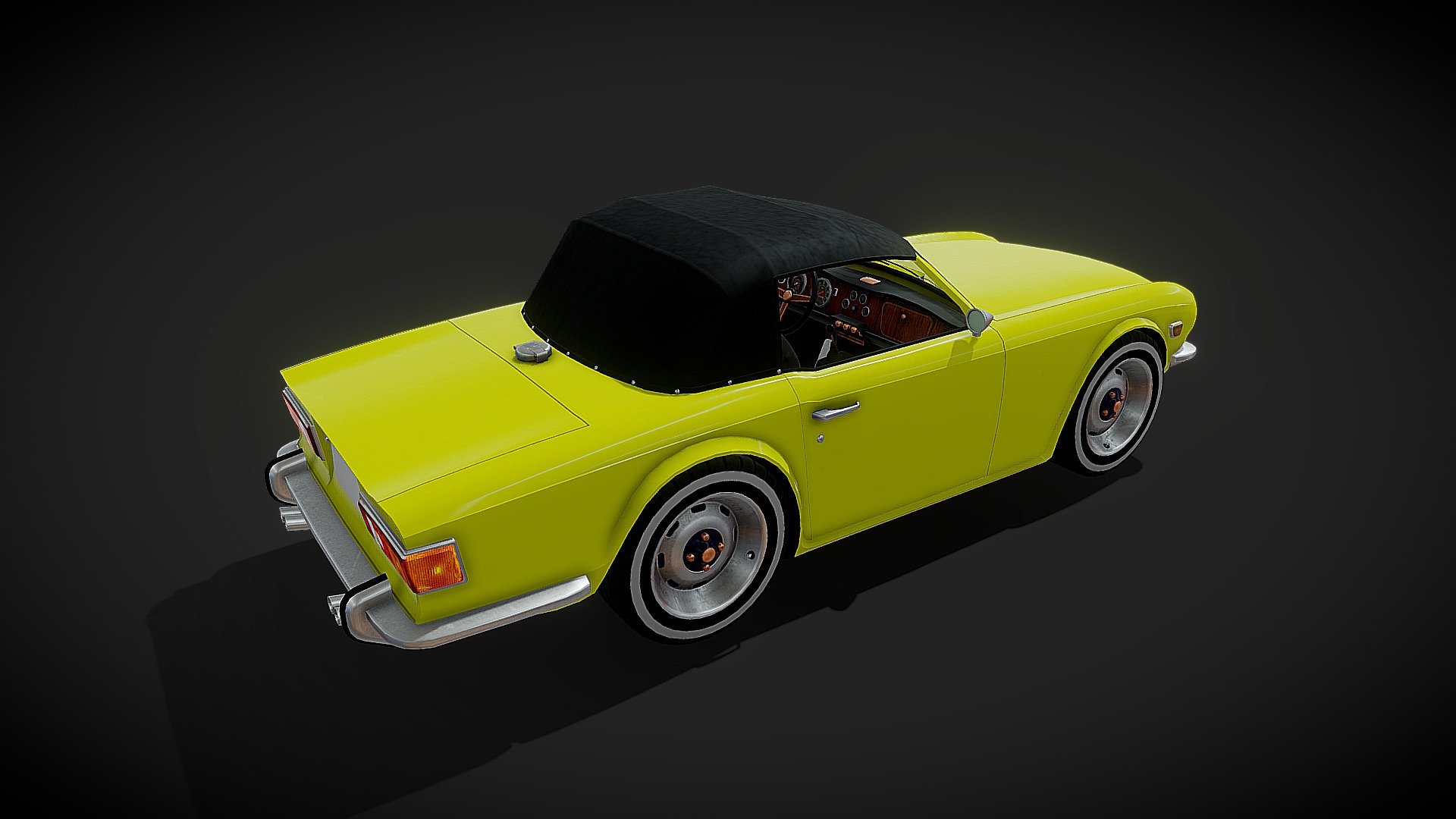 TR6 3d model