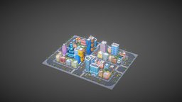 Cartoon City Building Pack