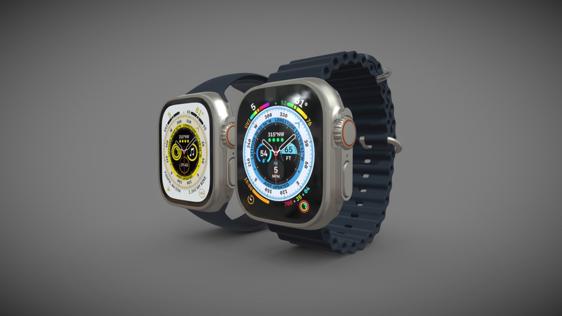 Apple Watch Ultra 3d model