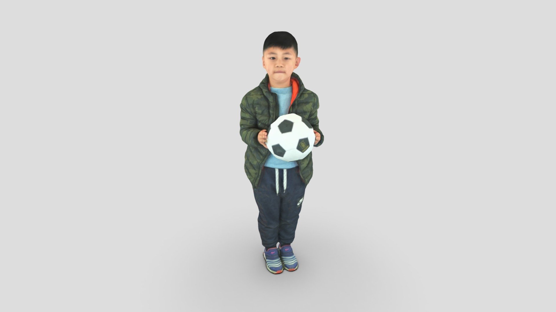 617-Boy 3d model