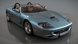 Ferrari 550 Barchetta 2000 Azzurro Hyperion