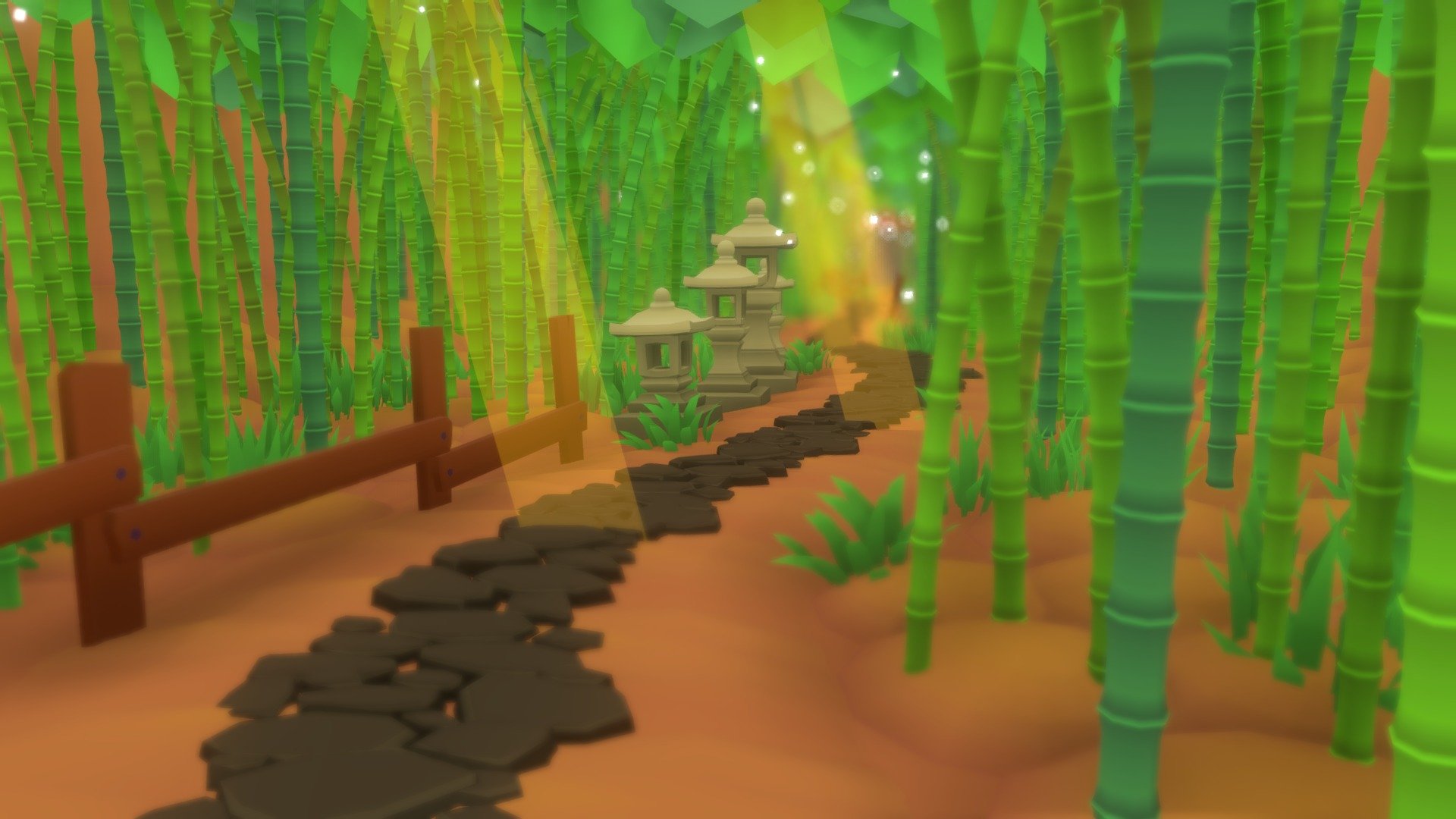 Bamboo Forest 3d model