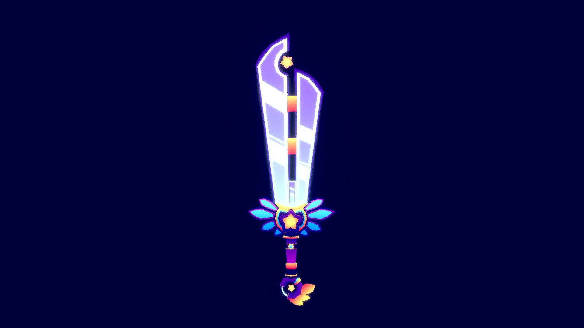 Starfang Sword 3d model