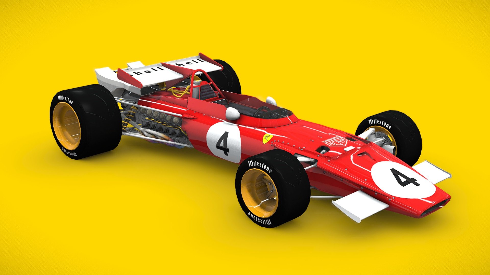 Formula 1 1970 3d model