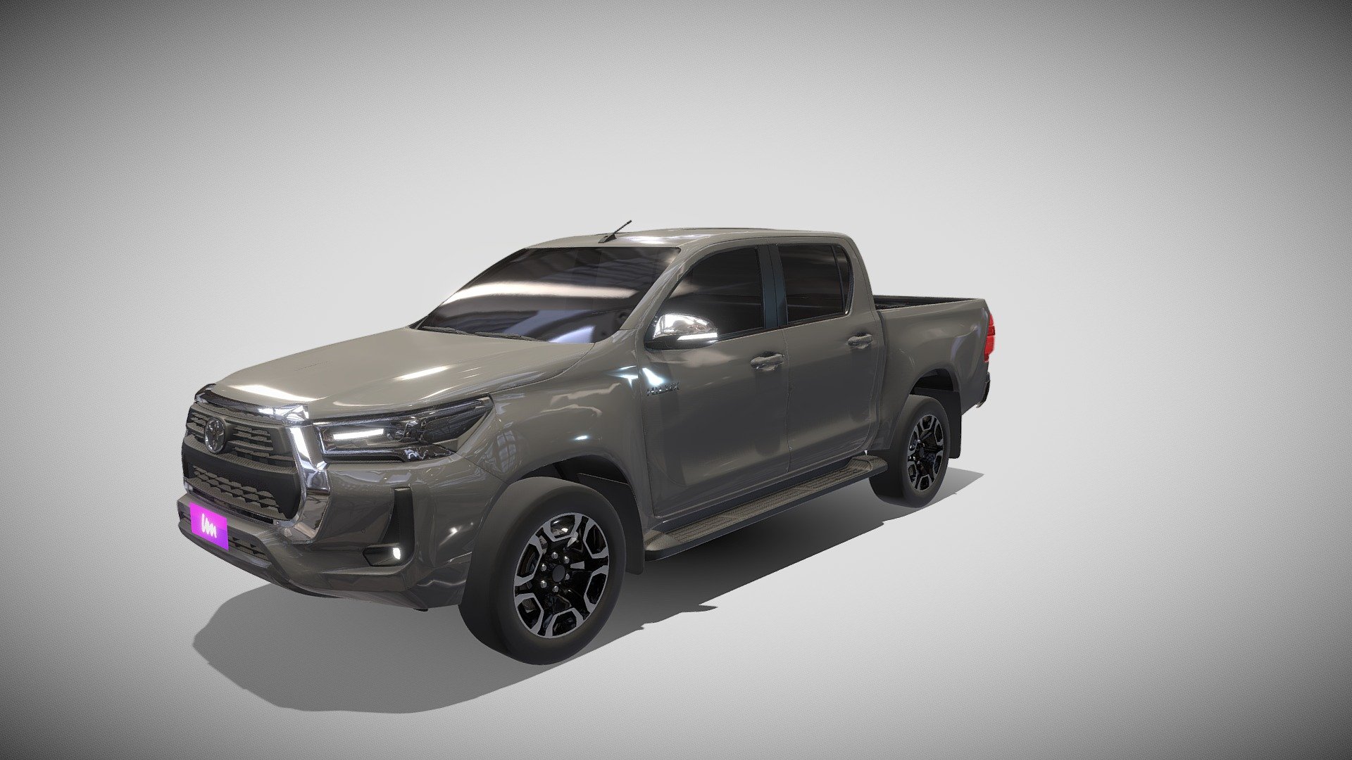 Toyota Hilux Double Cab 3d model