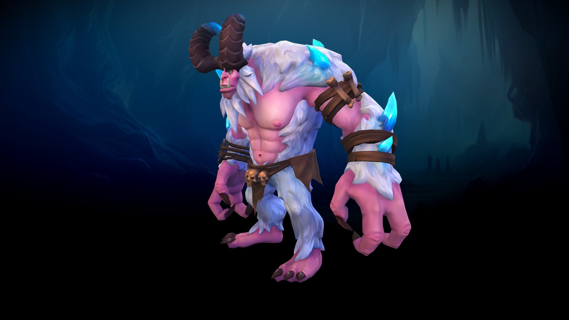 Stylized Fantasy Yeti 3d model