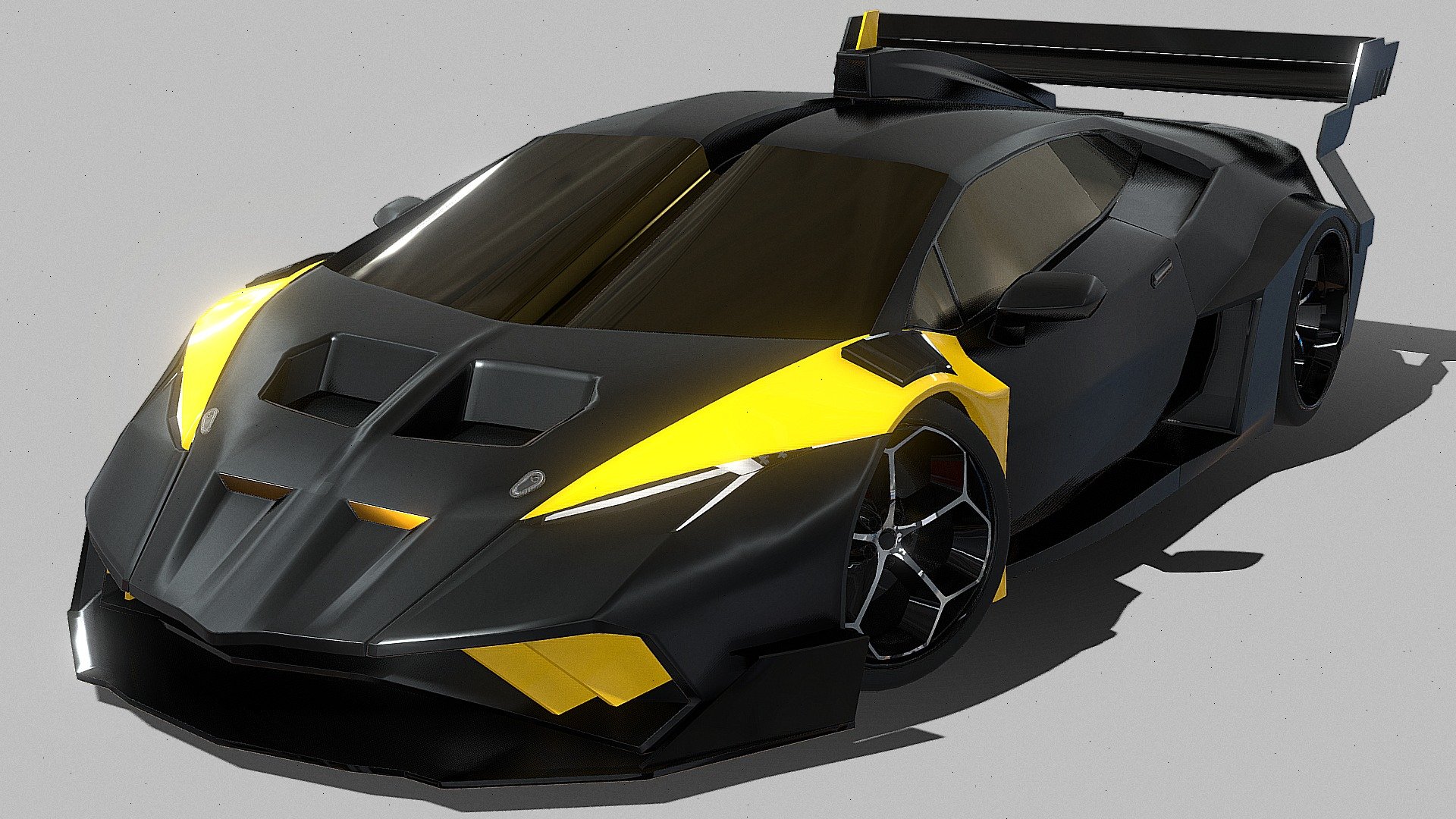 Lamborghini Huracan CONCPET 3d model