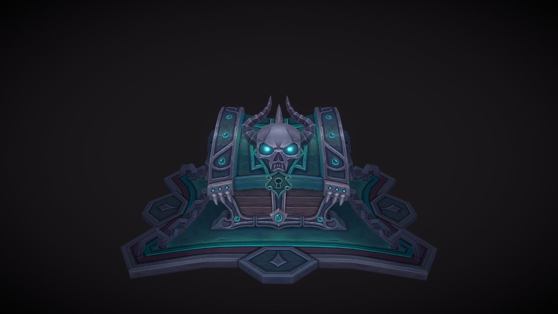 Stylized Chest 3d model