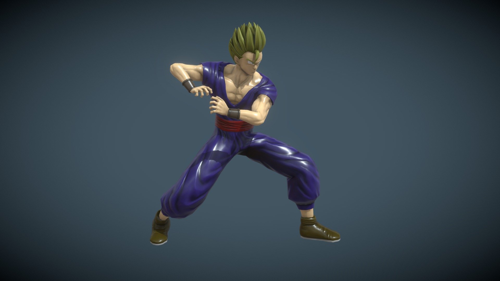 Gohan 3d model