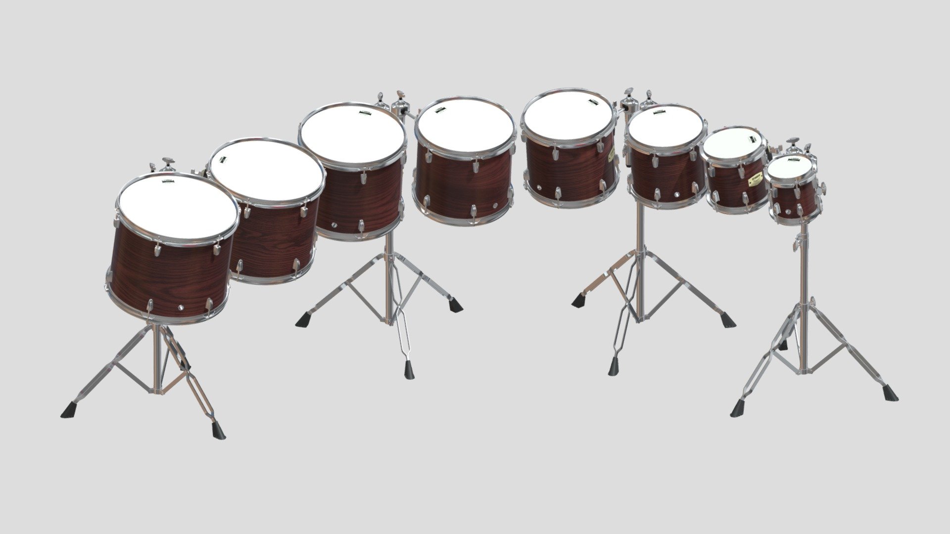 Yamaha Percussion Tom Toms CT-9000 Series 3d model