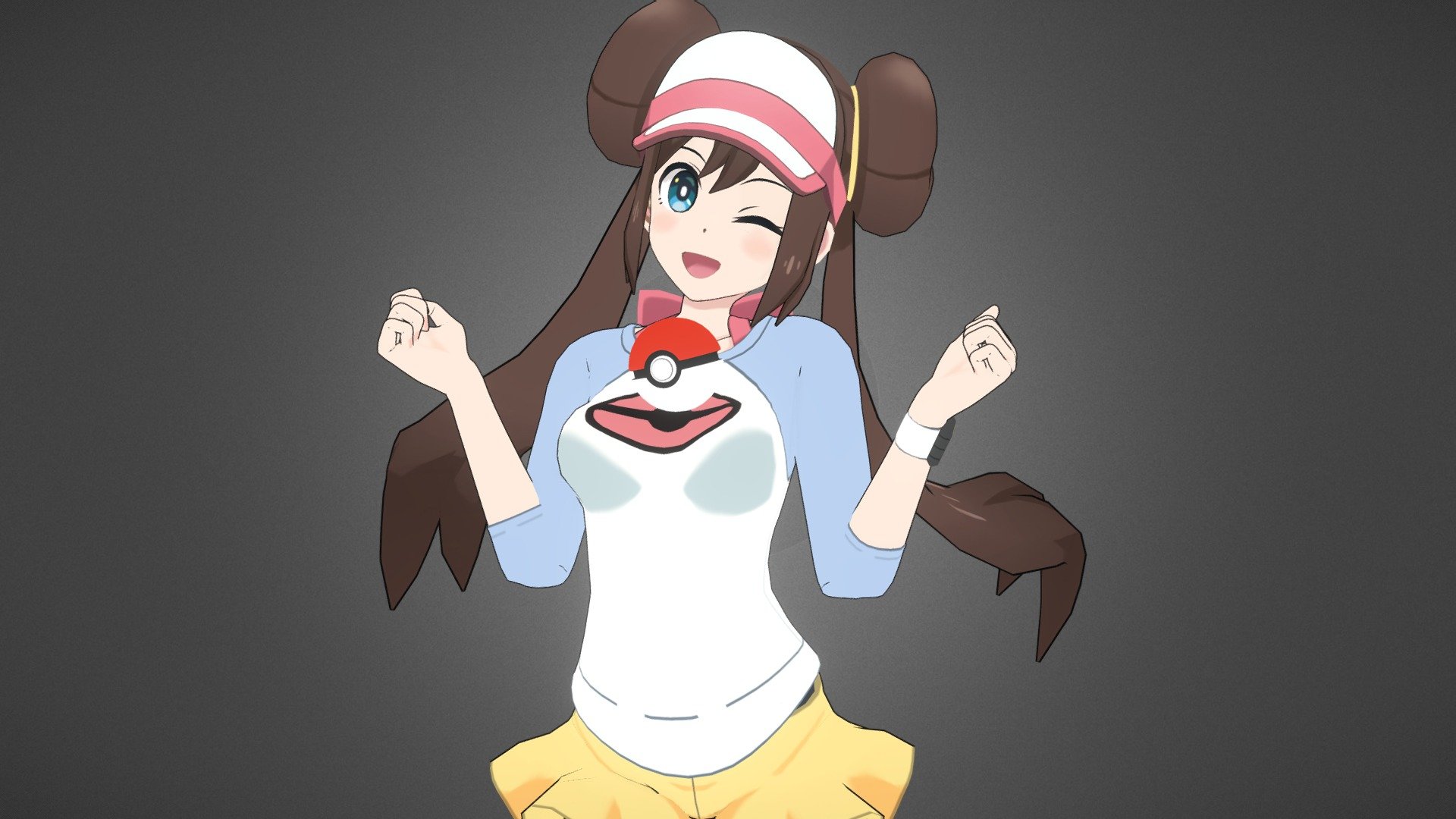 Mei | Rosa (Pokemon) 3d model