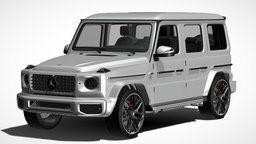 Mercedes-Benz AMG G63 (4-Door Animation)