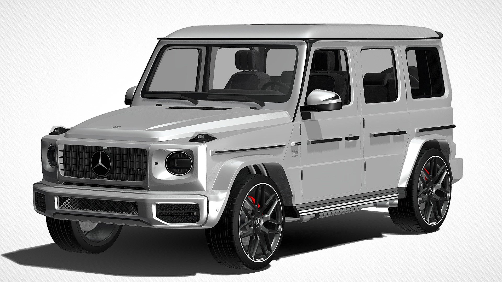 Mercedes-Benz AMG G63 (4-Door Animation) 3d model