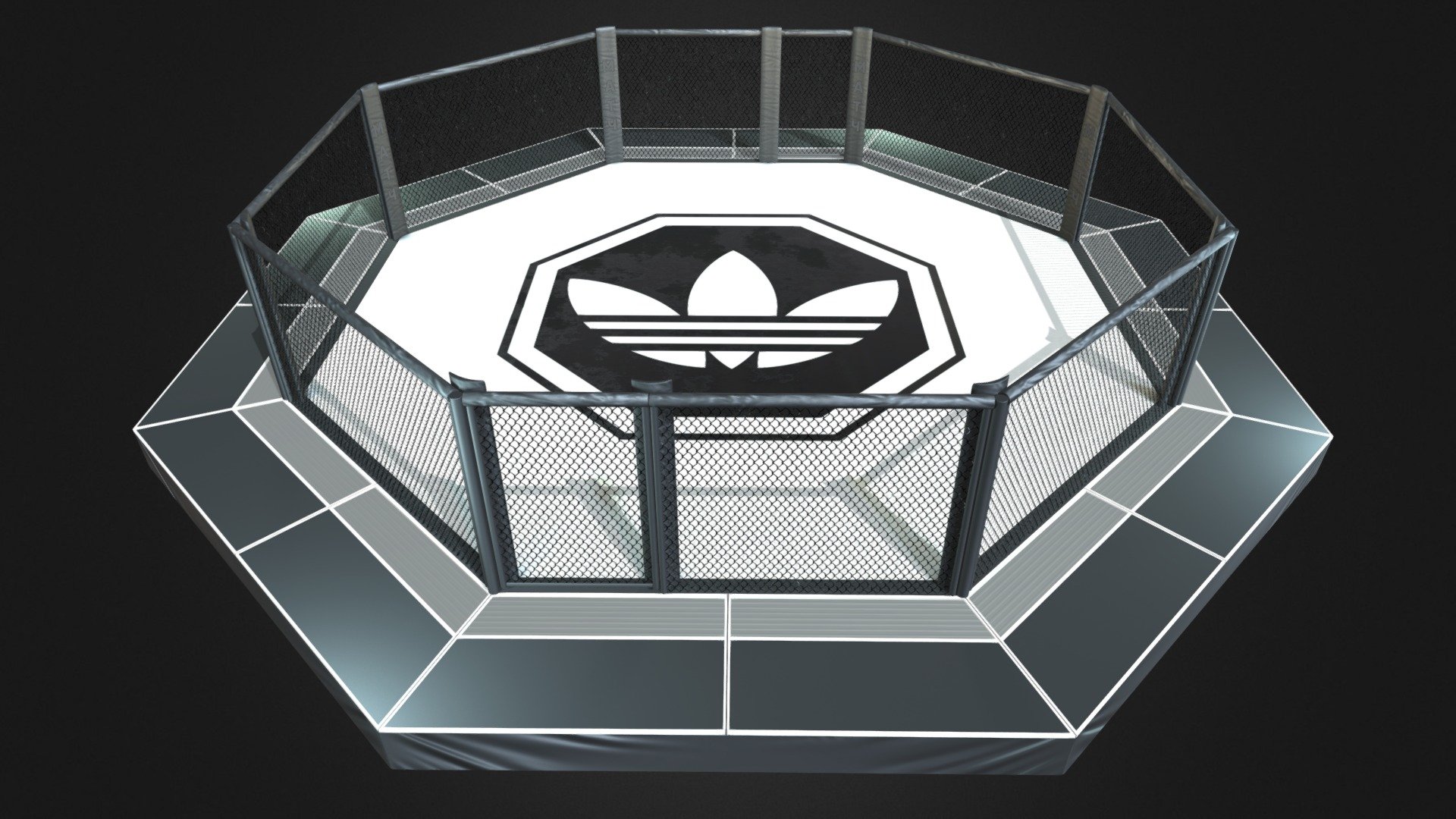 Octagon UFC 3d model