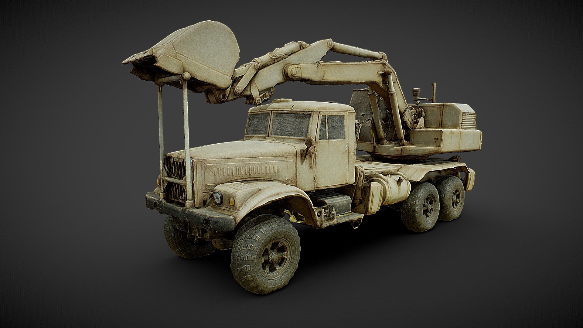 KRAZ 3d model