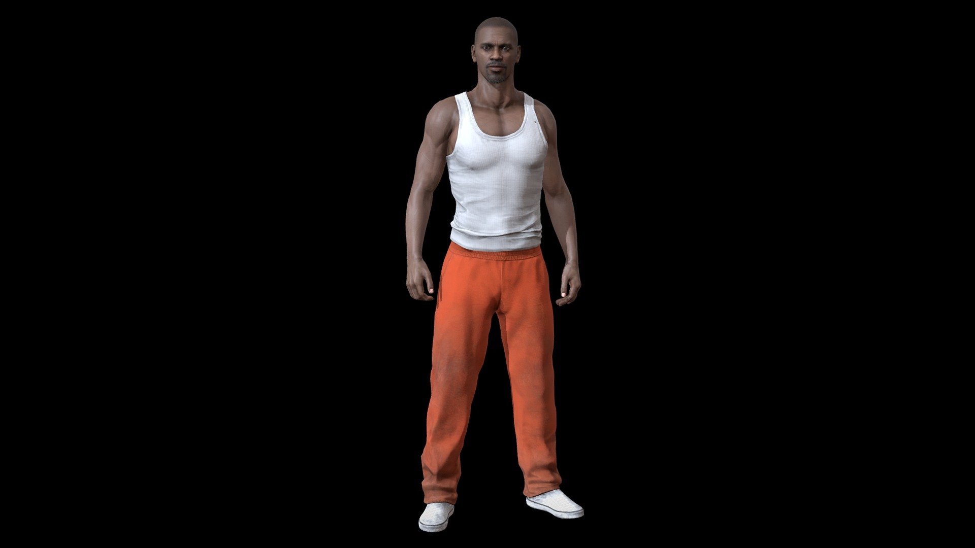 Man 3d model