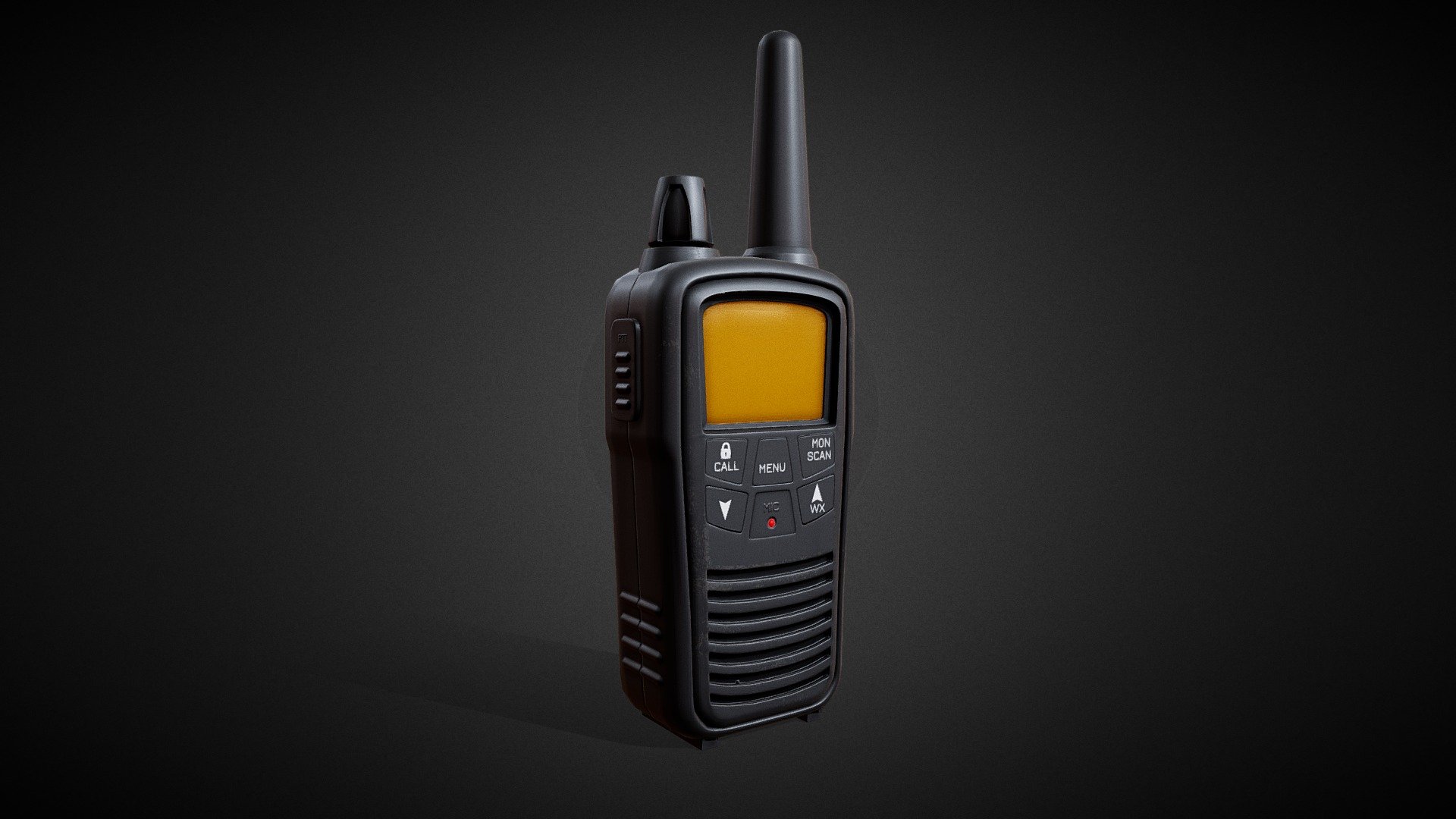 Hand Radio 3d model