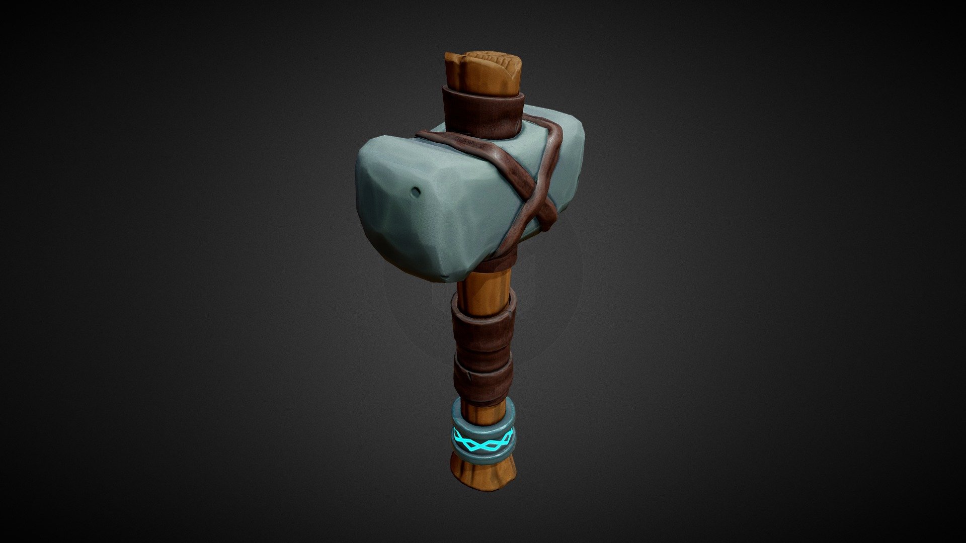 Stylized Hammer 3d model