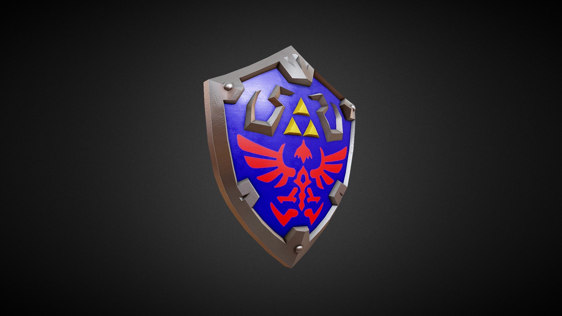 Hylian Shield 3d model