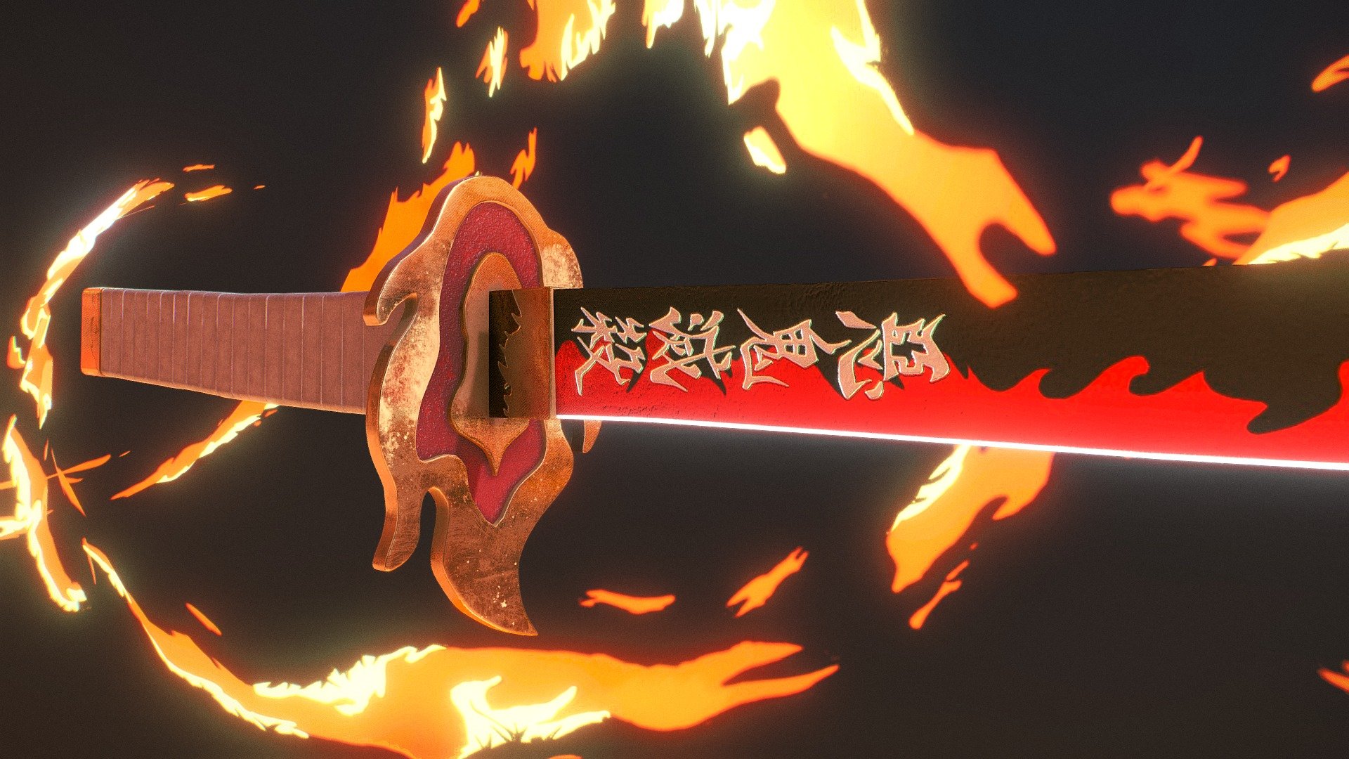 Demon Slayer 3d model